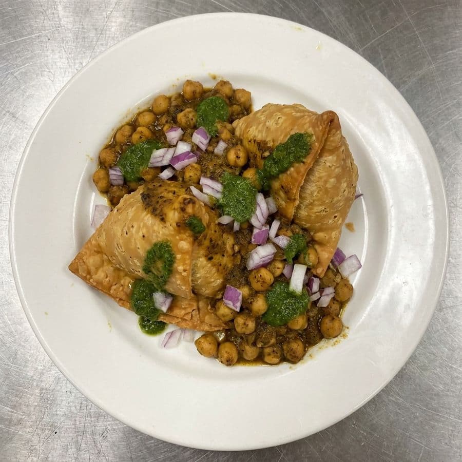 Samosa With Channa